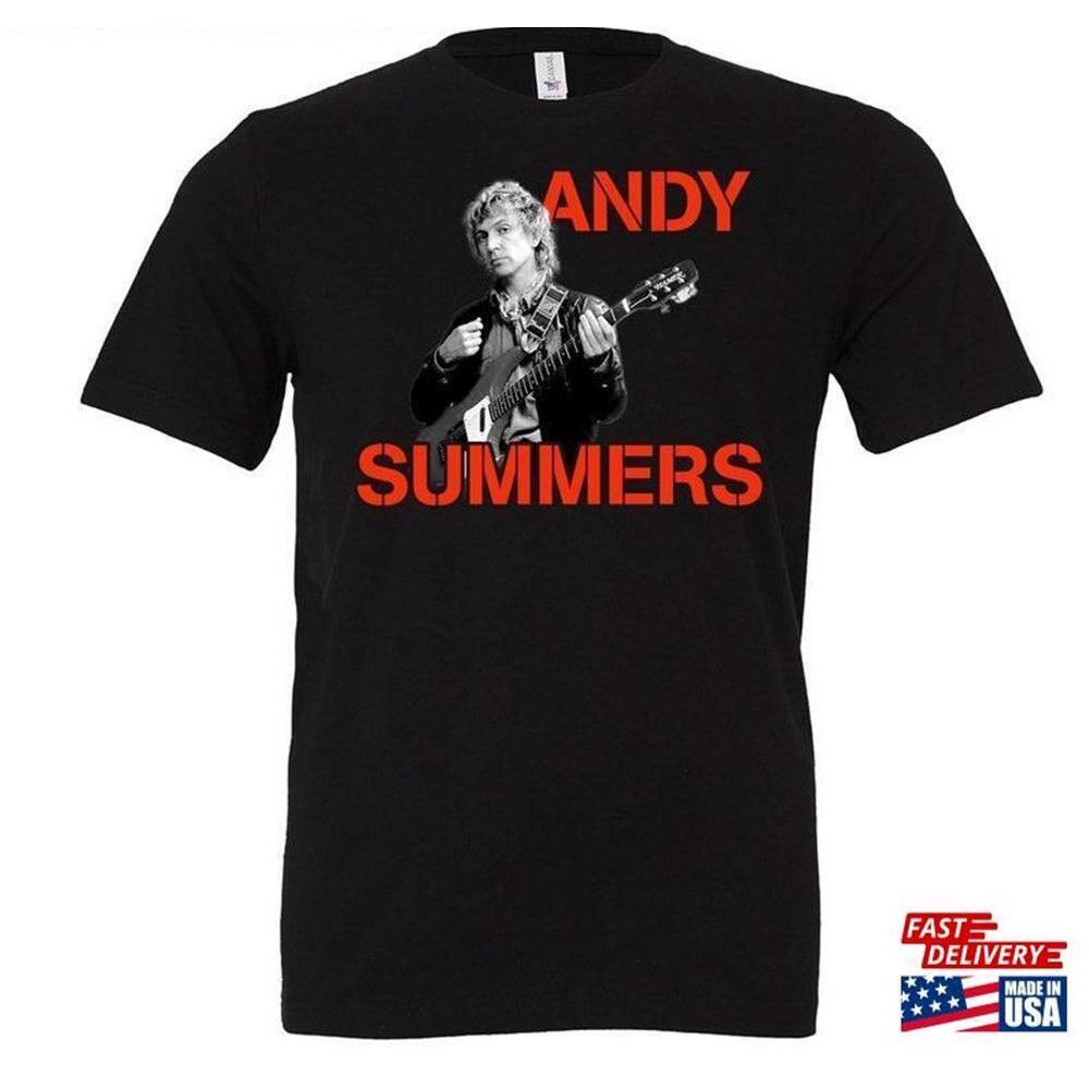 Andy Summers 20232024 Tour Tshirt New Unworn Authenticandise Classic